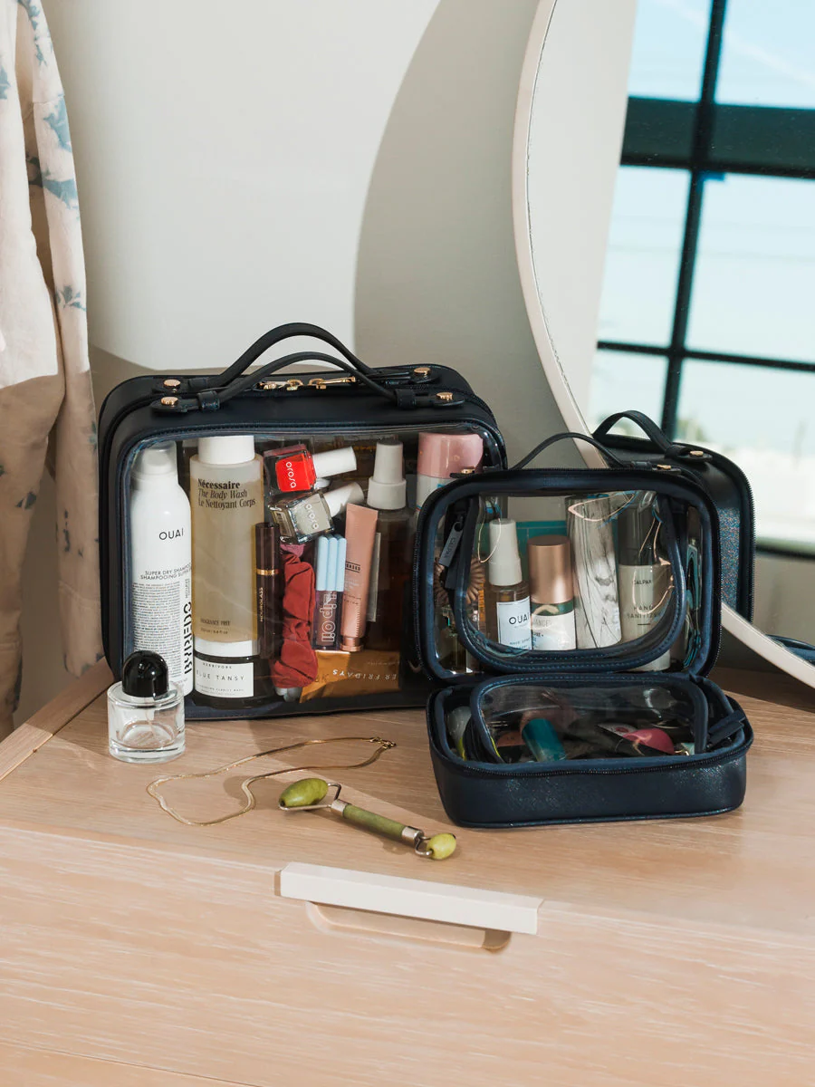 Large Clear Cosmetics Case - Image 30