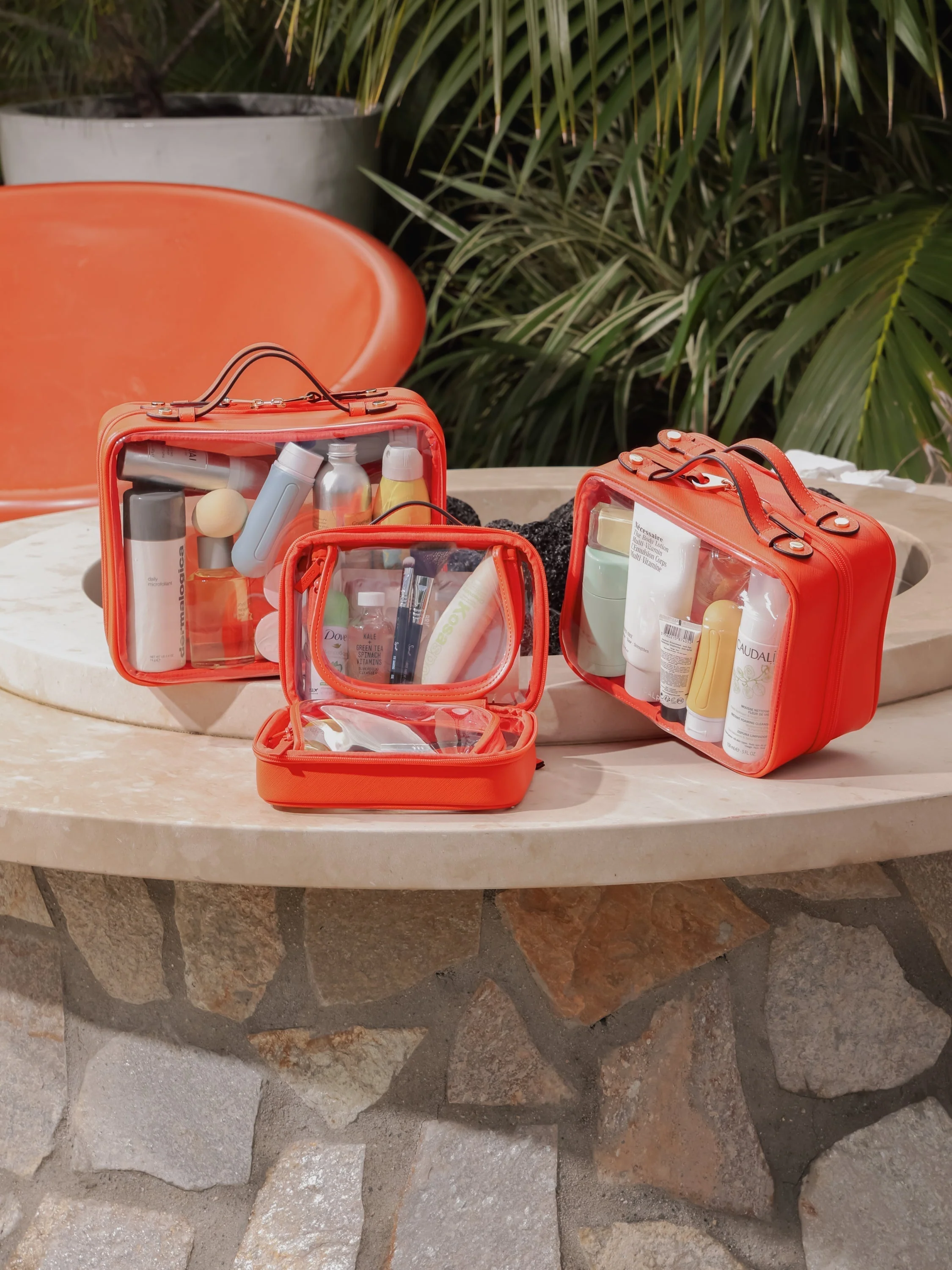 Large Clear Cosmetics Case - Image 75