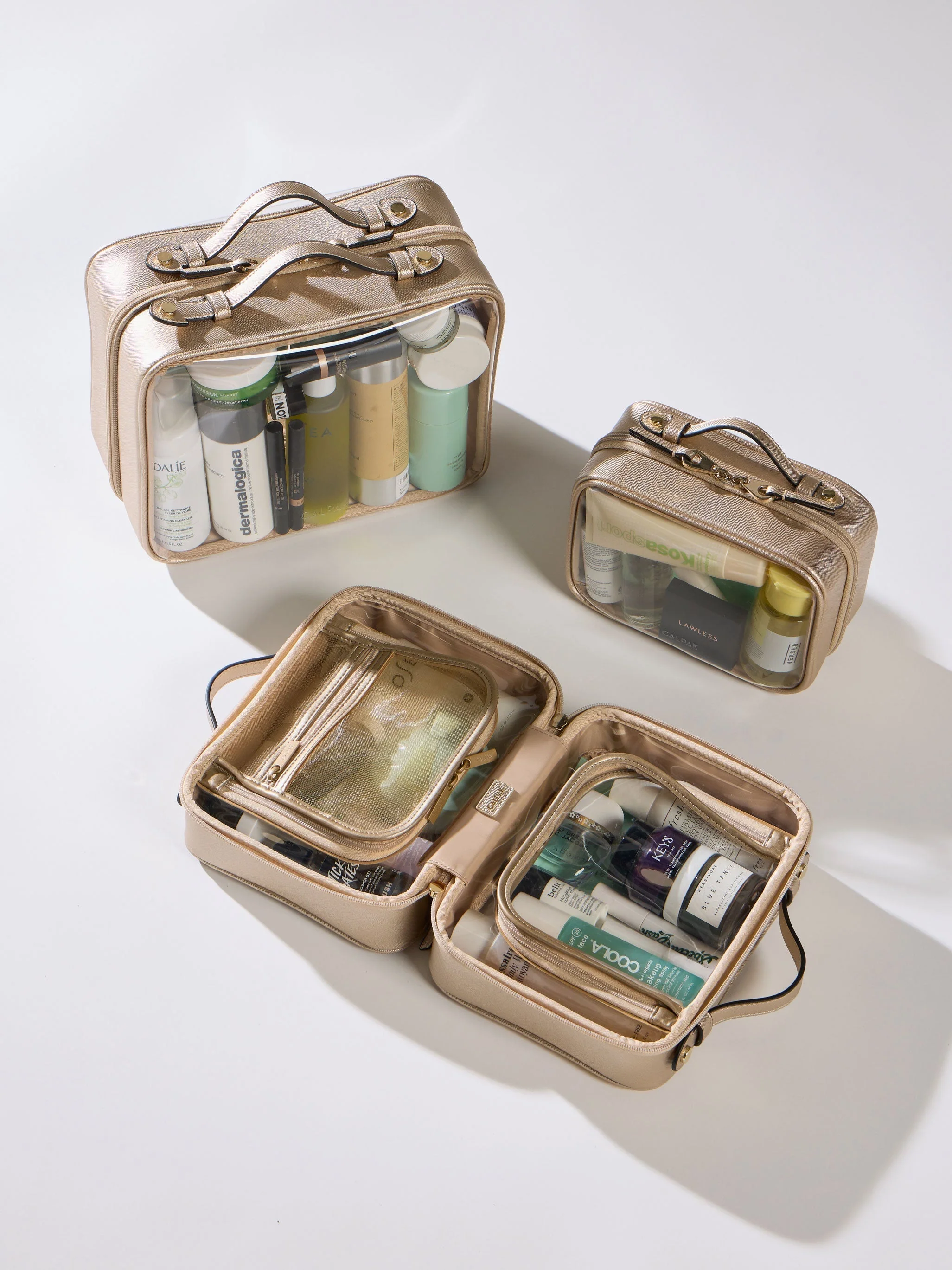 Large Clear Cosmetics Case - Image 83