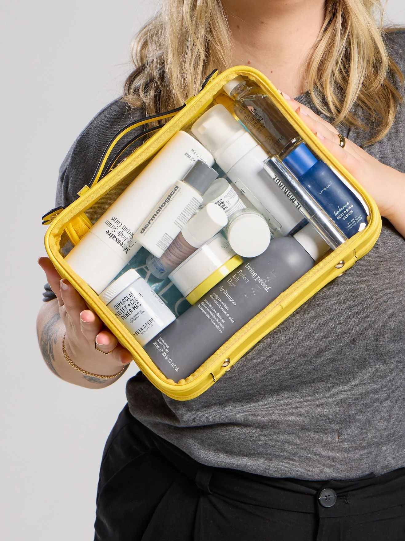 Large Clear Cosmetics Case - Image 94