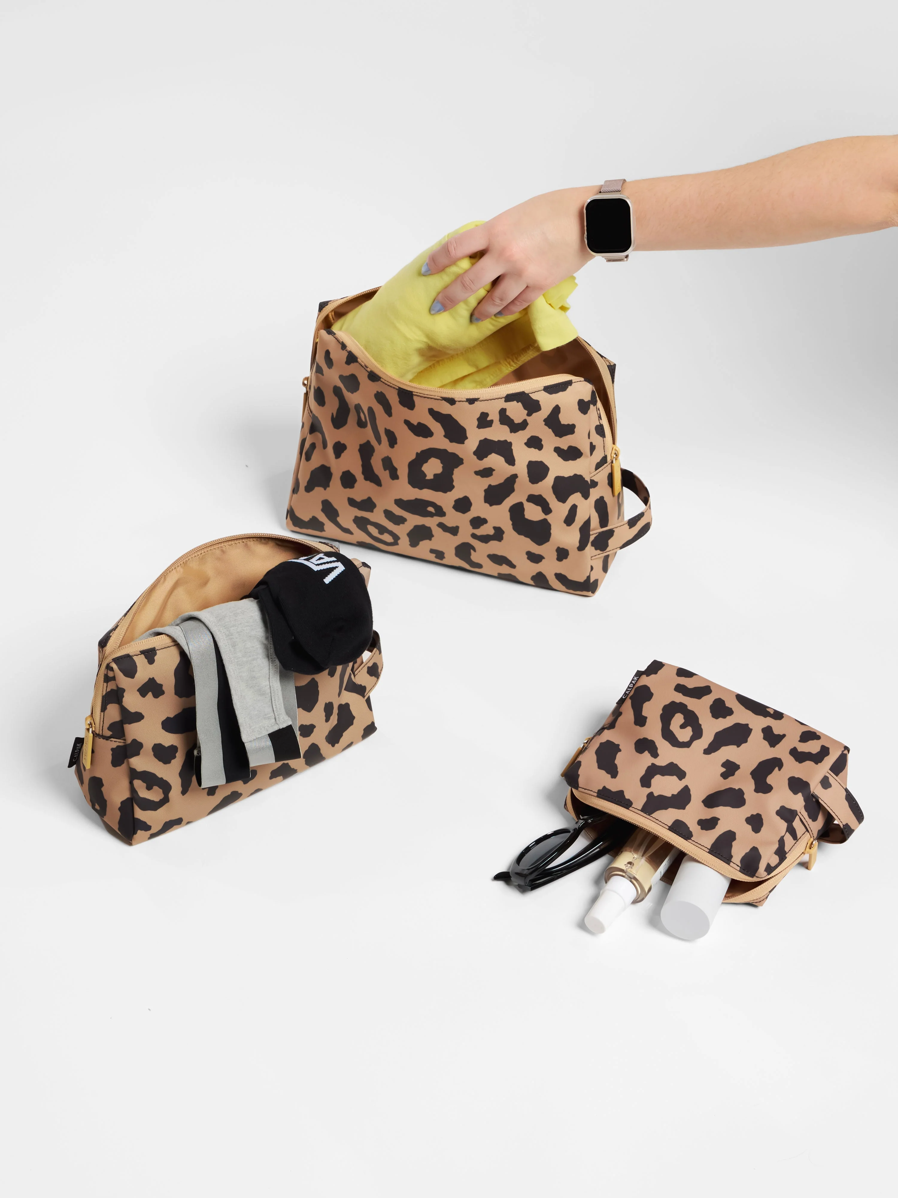 Water Resistant Zip Pouch Set (3 Pieces) - Image 6
